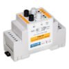 Synthetic optical fiber RS232 repeater